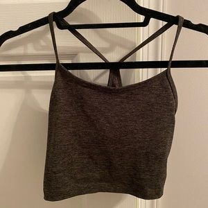 Aerie Hugger Longline Racerback sports bra